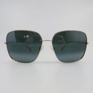 Maui Jim TRITON MJ546-17 Silver/Grey Titanium Polarized Sunglasses w/Defects..